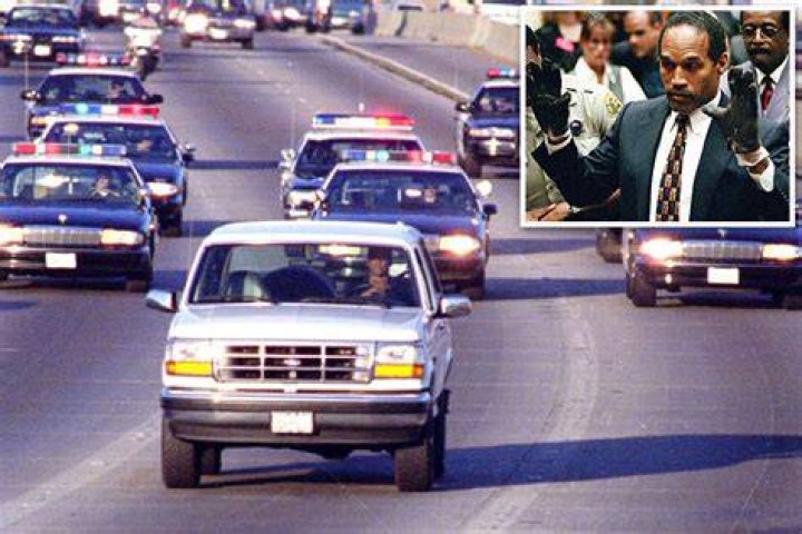 20 years ago today O.J. Simpson's slowspeed chase stopped L.A. LA Times