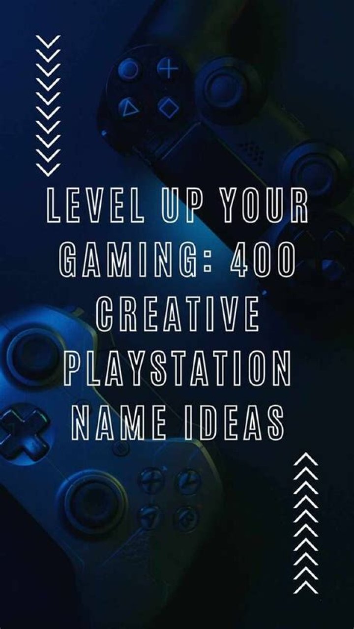 400 Playstation Name Ideas and Suggestions