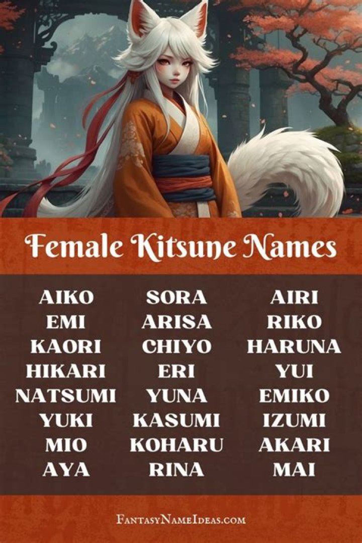450 Catchy Kitsune Names For You