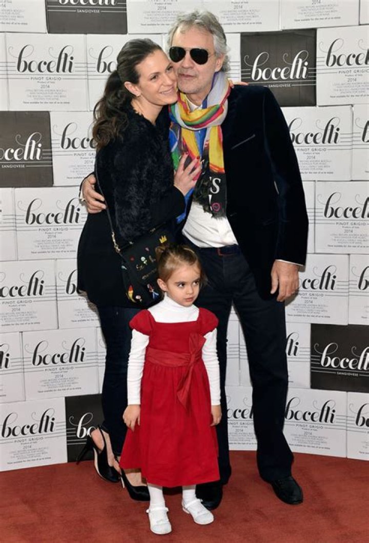 Andrea Bocelli, 58, relaxes with bikiniclad wife Veronica, 33, on