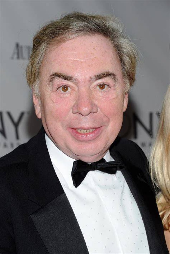 Andrew Lloyd Webber (Mitte), mit seiner Tochter Isabella Aurora und
