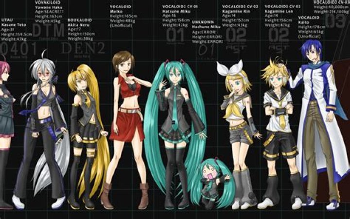 Anime Talk Vocaloids! HeroMachine Character Portrait Creator