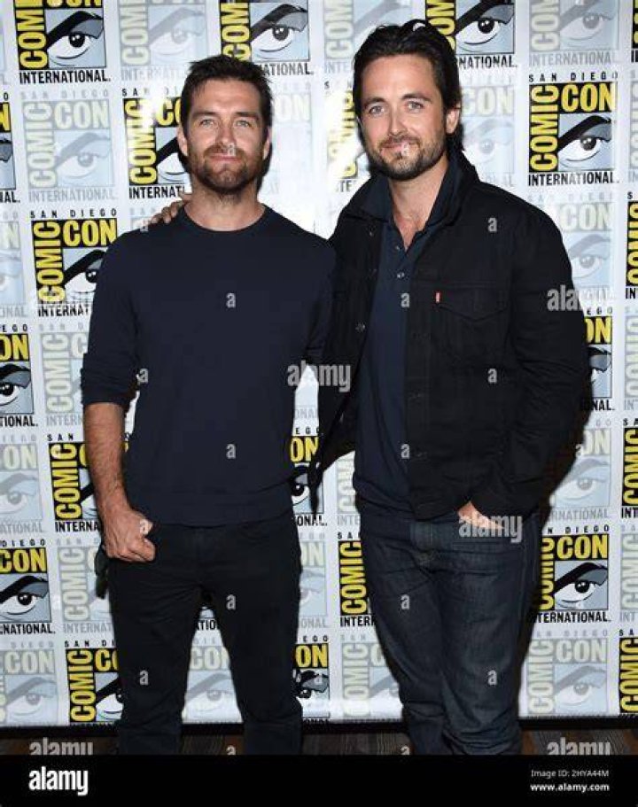 Antony Starr & Justin Chatwin from CBS attending ComicCon 2016 in San