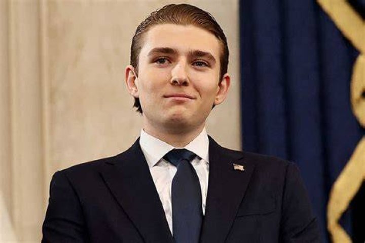 Attack on Barron Trump's clothes by website sparks outrage BBC News