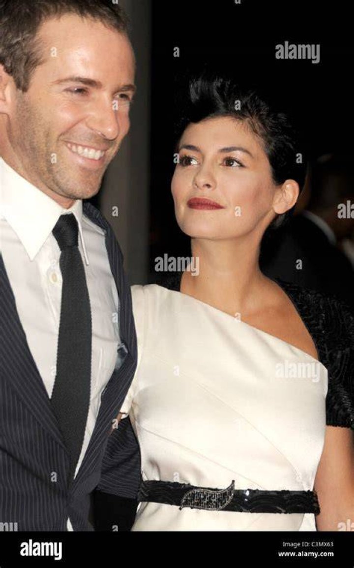 Audrey Tautou and Alessandro Nivola arrive for the premiere of "Coco