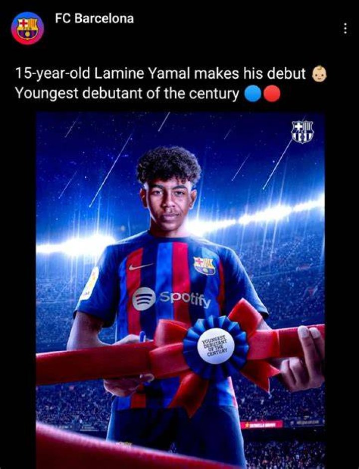 Barcelona youth sensation Lamine Yamal to get professional contract