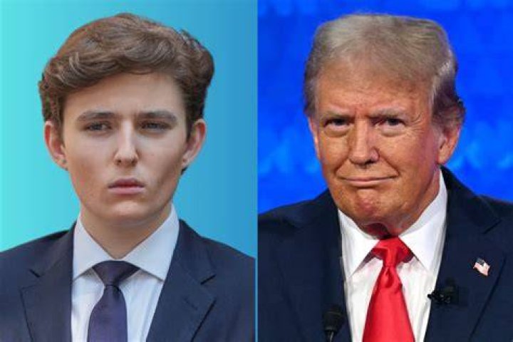 Barron Trump, 16, makes a rare public appearance at Ivana Trump's