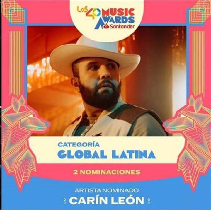 Carin Leon Recibe Nominación a 'Premios Juventud' Entertainment Rocks