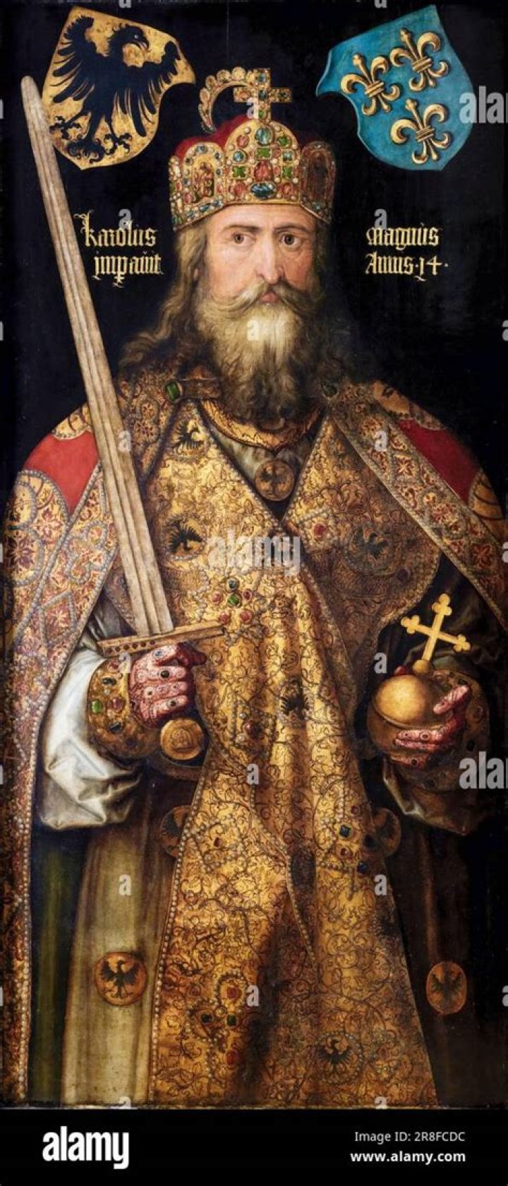 Charlemagne, by Albrecht D&uuml;rer