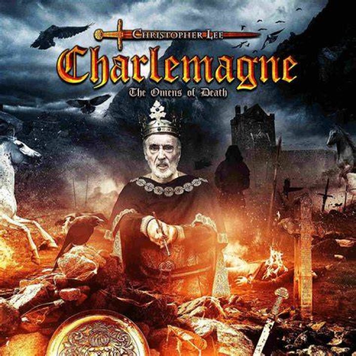 Christopher Lee Charlemagne By The Sword And The Cross (2010 CD)