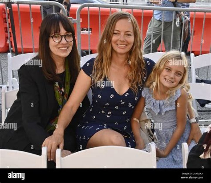 Daughter Bijou and Mackenzie Phillips (Mackenzie's father is John