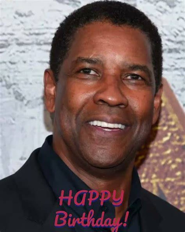 Denzel Washington Birthday