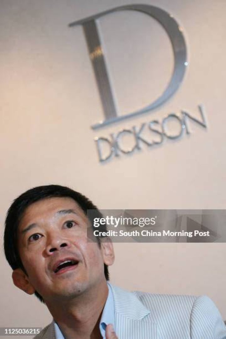 Dickson Poon, Group Executive Chairman of Dickson Concepts Ltd and