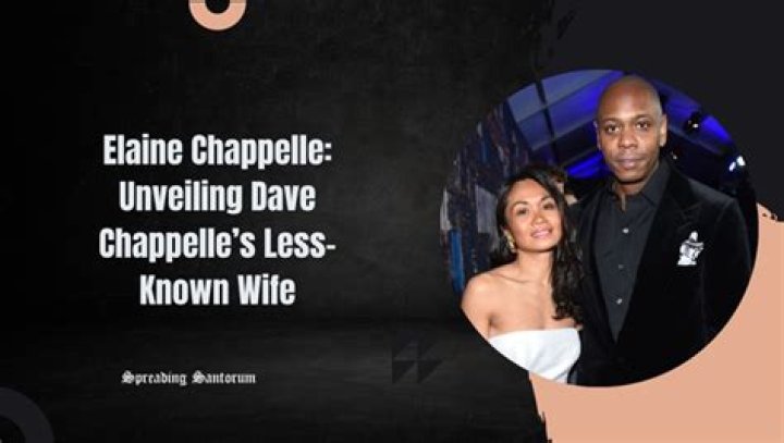 Elaine Chappelle The untold story of Dave Chappelle's wife Briefly.co.za