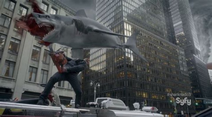 Exclusive Photos from the SHARKNADO Los Angeles Theatrical Event
