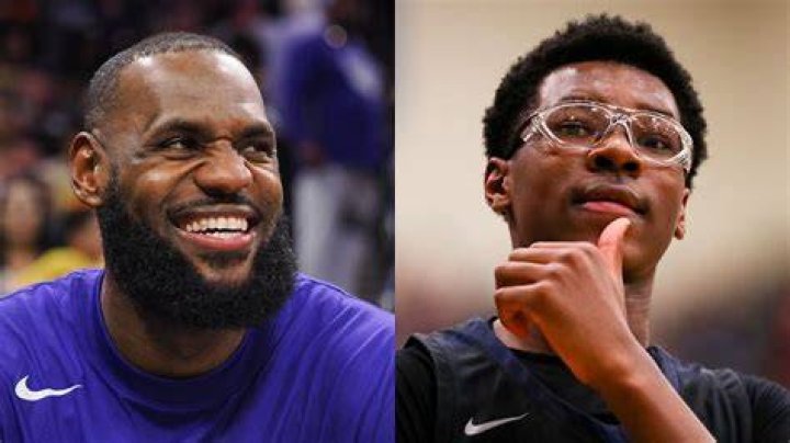 Fans swooning over LeBron James' younger son Bryce James' talent as his
