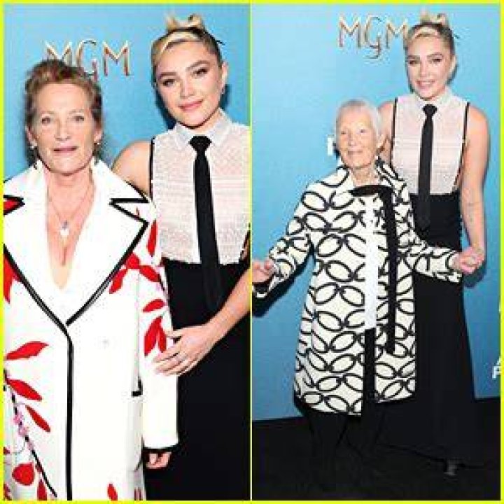 Florence Pugh Brings Mom Deborah & Grandma Pat to 'A Good Person