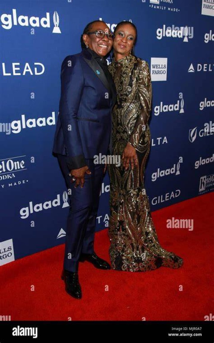 Gloria Carter from 2018 GLAAD Media Awards in NYC Red Carpet Fashion