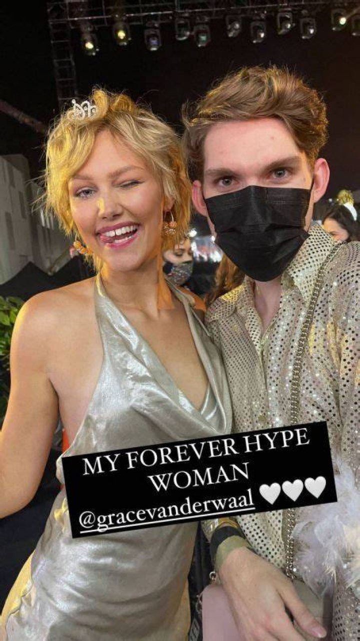 Grace VanderWaal with her boyfriend Eduardo Vanzin Grace vanderwaal