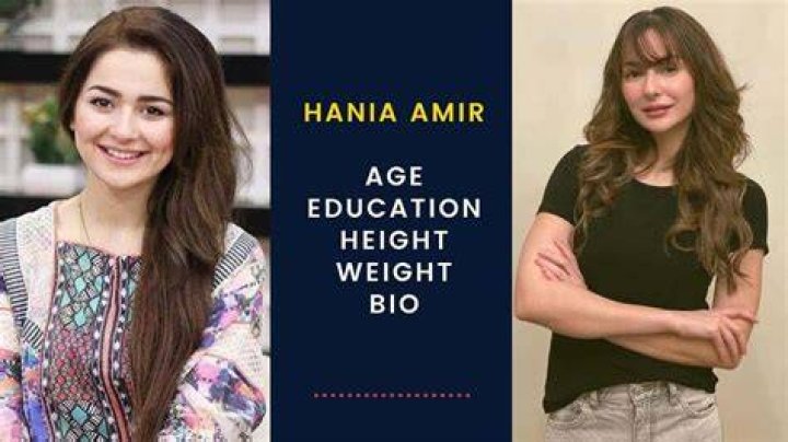Hania Amir Age Height Weight Family Husband &raquo; Biography 2023