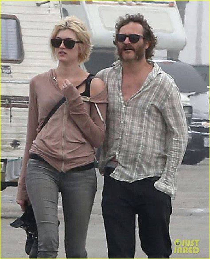 Heather Christie and Joaquin Phoenix 2012 Toronto International Film