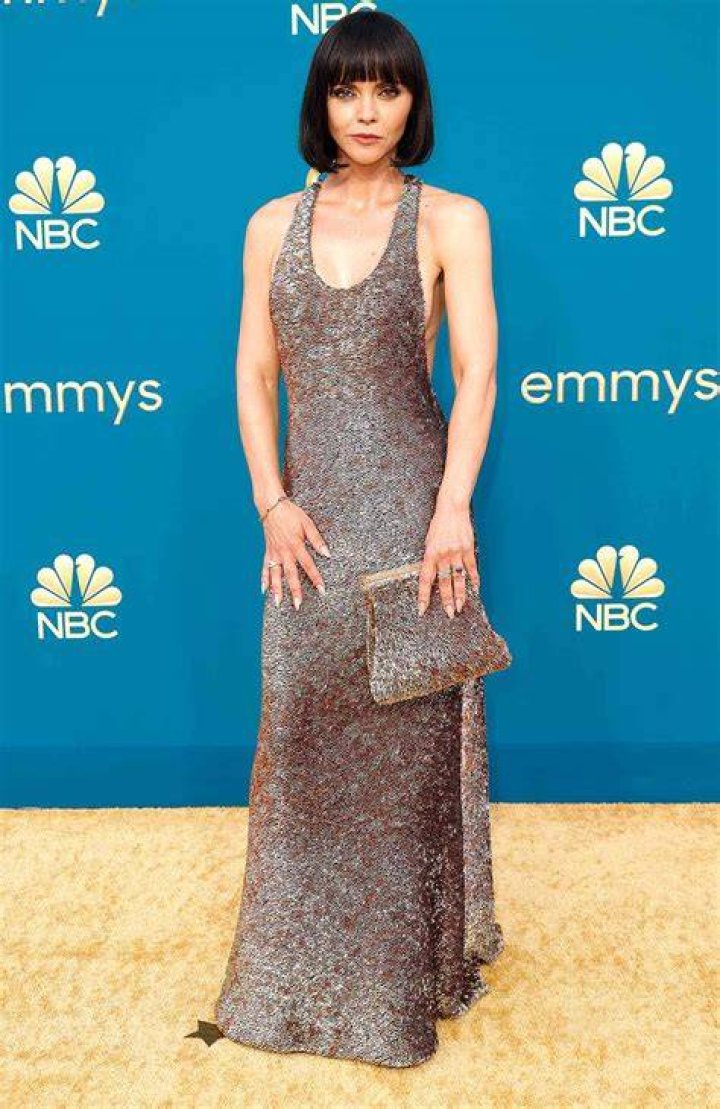 Hello! Christina Ricci Dressed As The Addams Family’s Morticia Adams Is