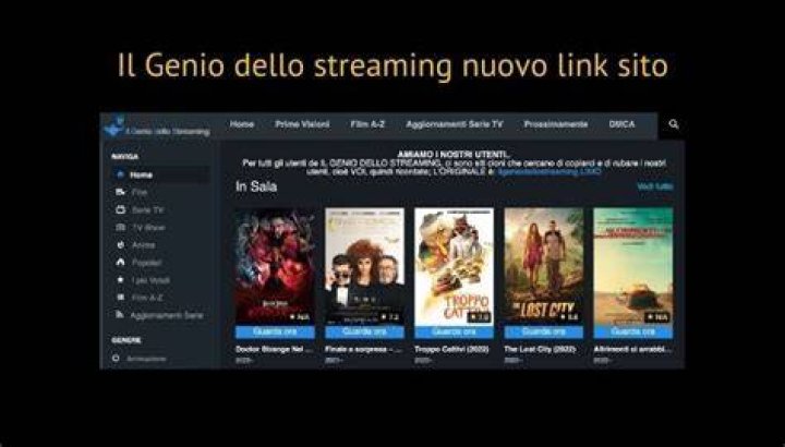 Il Genio Dello Streaming, Nuovo, Link Tecno Trucchi