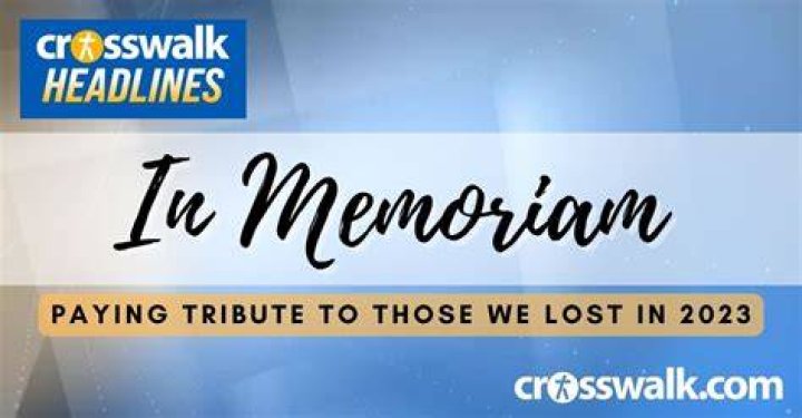In Memoriam Paying Tribute to the Much Loved Celebrities We Lost in