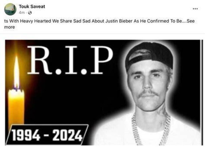 Is Justin Bieber Dead? This Site Has the Constantly Calling Wolf