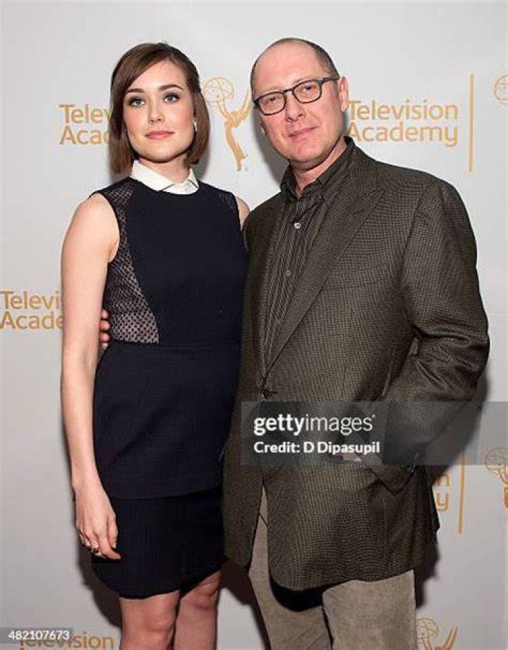 James Spader and Megan Boone on set of The Blacklist Daily Mail Online