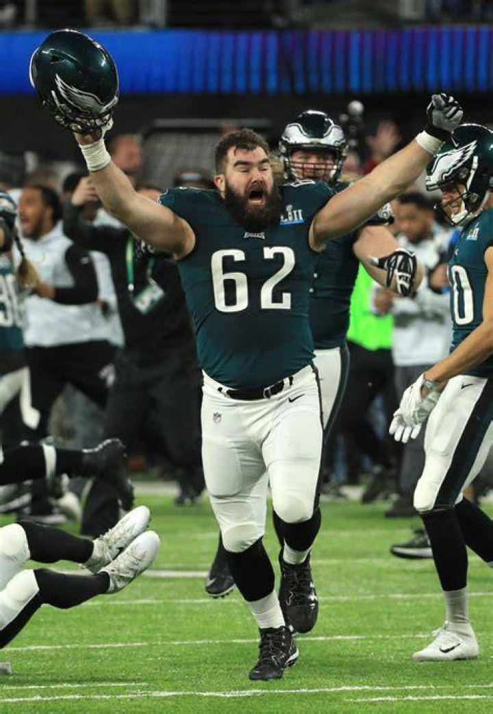 Jason Kelce Super Bowl LII Parade Photo Print (20 x 24)