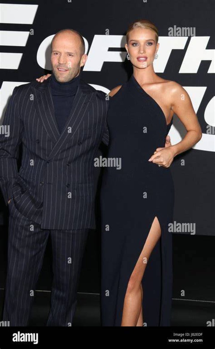 Jason Statham & his wife Jason statham and rosie, Rosie and jason
