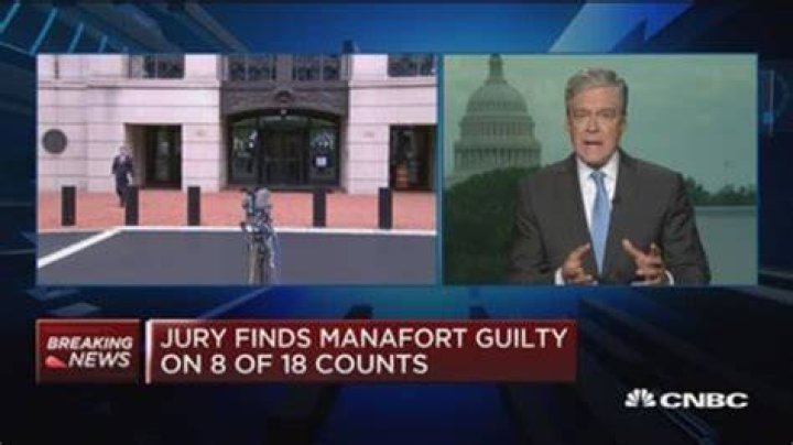 Jury Finds Paul Manafort Guilty On Eight Counts