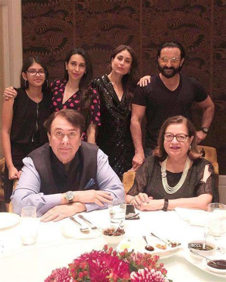 Kareena, Karisma celebrate dad Randhir Kapoor’s 70th b’day with Saif