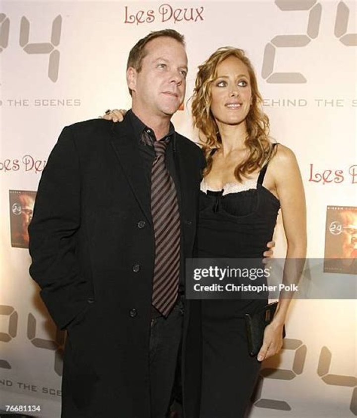 Kiefer Sutherland and Kim Raver at PEOPLE Magazine Official SAG After