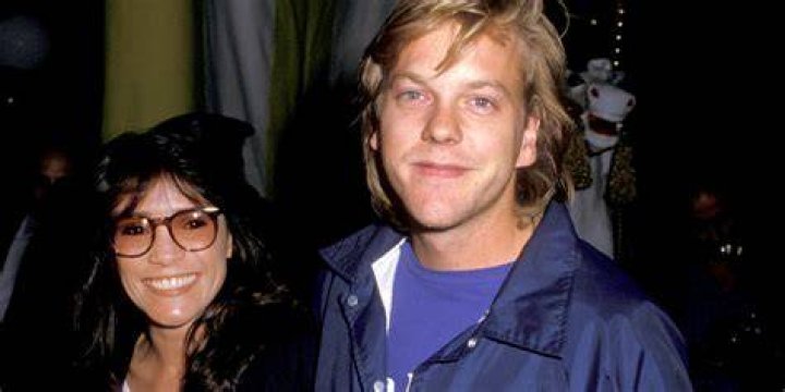 Kiefer Sutherland and Wife Camelia Kath at the 20th Century Fox