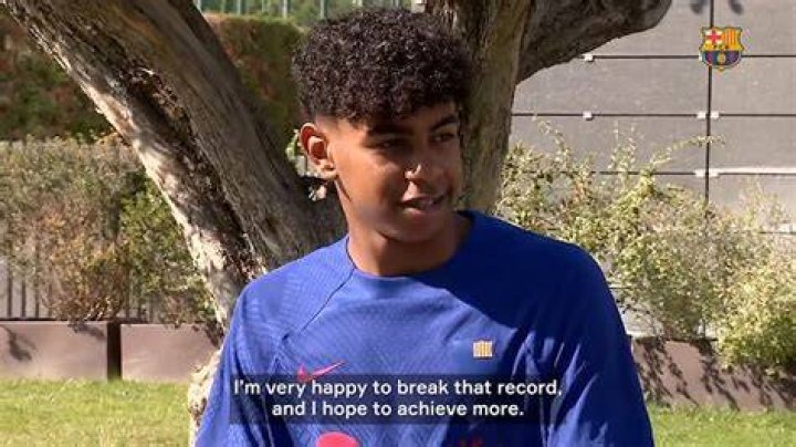 Lamine Yamal DEBUT! 15 year old ! BORN NEW STAR YouTube