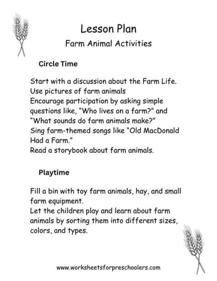Lessons from the Farm