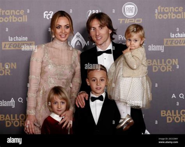 Luka Modric Biography and family members pics