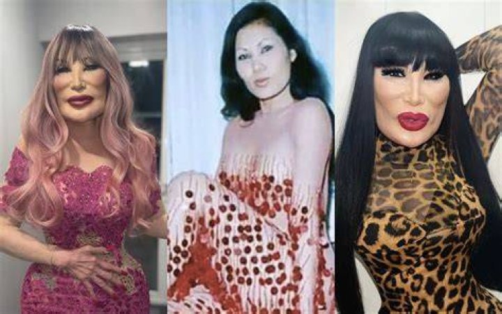 Lyn May shows off her pregnancy at the age of 68 with a young man 39