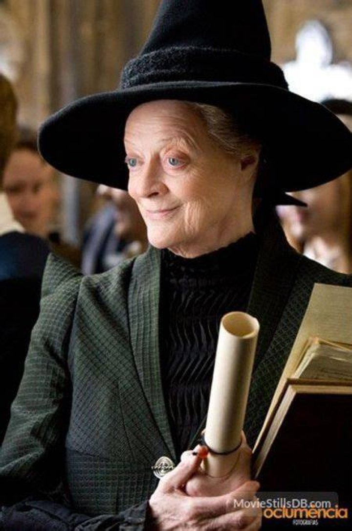 Maggie Smith, Professor Minerva McGonagall, "Harry Potter" series, 2001