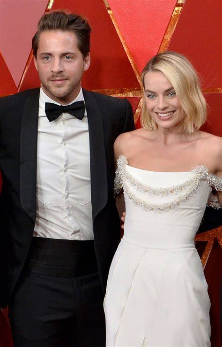 Margot Robbie and Husband Tom Ackerley Match on the Pink Carpet at