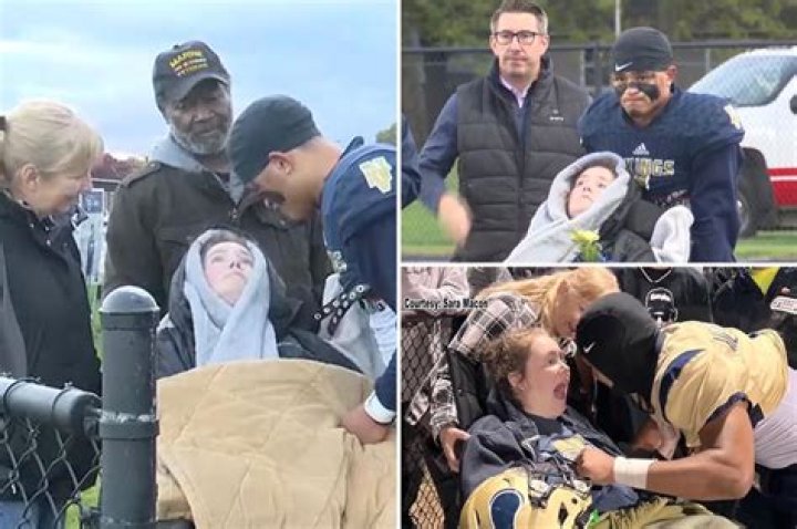 Michigan mom Jennifer Flewellen attends football game after fiveyear coma