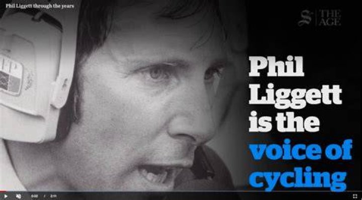 Phil Liggett The Voice of Cycling (2020)