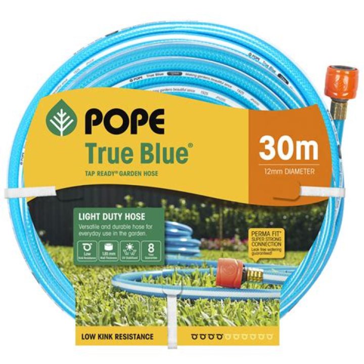 Pope 12mm x 30m True Blue Garden Hose Bunnings Warehouse