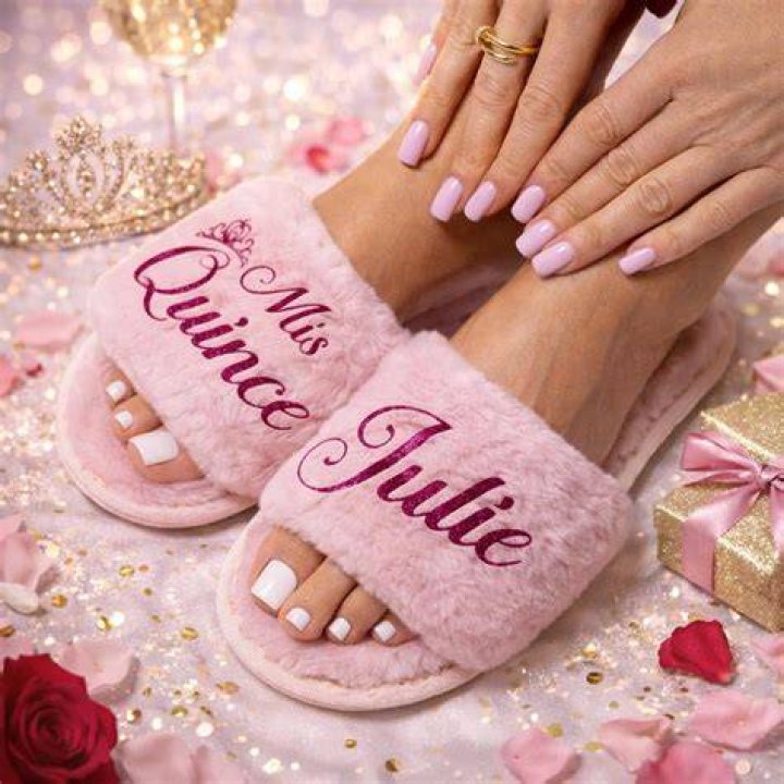 Quinceañera Slippers, Mis Quince Años Slipper,quinceañera Favors Etsy