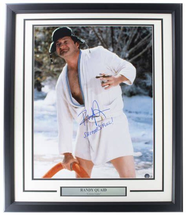 Randy Quaid Signed "National Lampoon's Christmas Vacation" 16x20 Photo