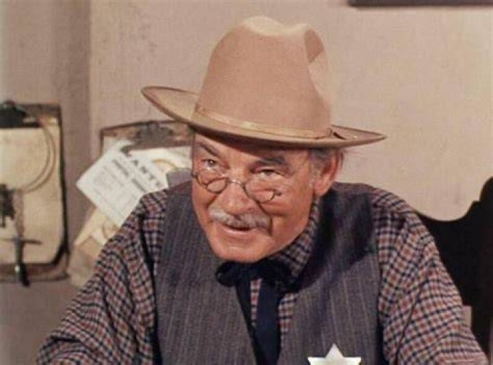 Ray Teal als Sheriff Roy Coffee. Serious isn't he? Ray teal, Bonanza
