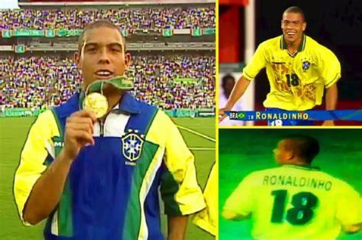 Ronaldo lit up 1996 Olympic Games and won a medal for Brazil before he