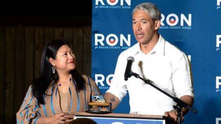 San Antonio Mayor Ron Nirenberg and wife Erika ProsperNirenberg
